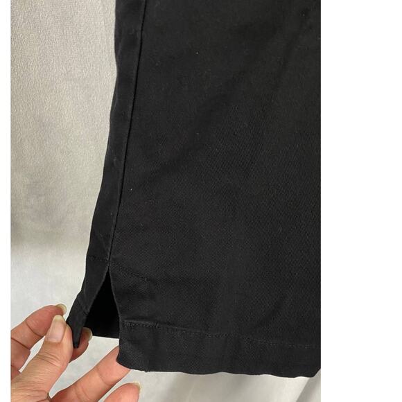 TRIBAL Extensible Stretch Black Capris Pants Size 4 - Picture 6 of 7